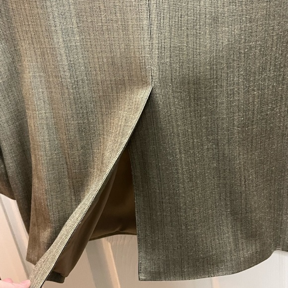 CHAPS Khaki Suit Blazer Jacket!  Size 44R - Picture 7 of 9